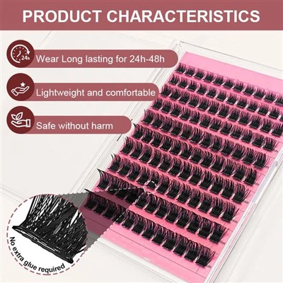 Press On Lashes bez ljepila